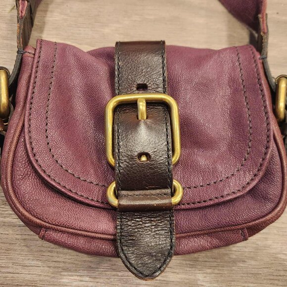 Fossil vintage leather cross body purse - Picture 6 of 6